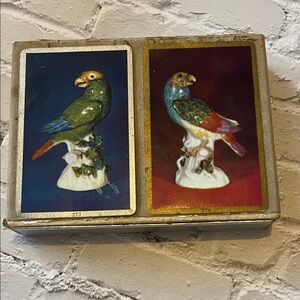 Vintage Congress Parrot 2 Deck Playing Cards